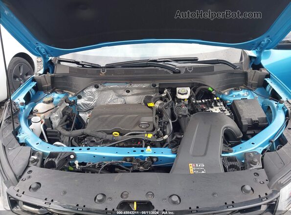 KL77LGEP3SC169920 2025 CHEVROLET TRAX Blue Rear view