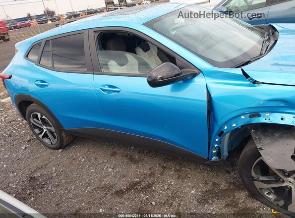 KL77LGEP3SC169920 2025 CHEVROLET TRAX Blue Rear interior view