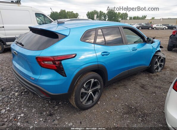 KL77LGEP3SC169920 2025 CHEVROLET TRAX Blue Rear right