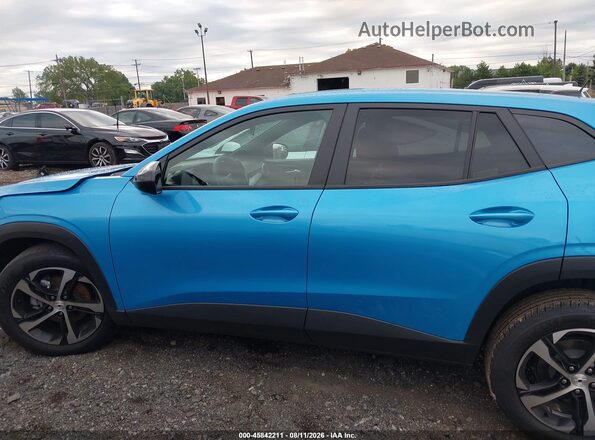 KL77LGEP3SC169920 2025 CHEVROLET TRAX Blue 360 interior view