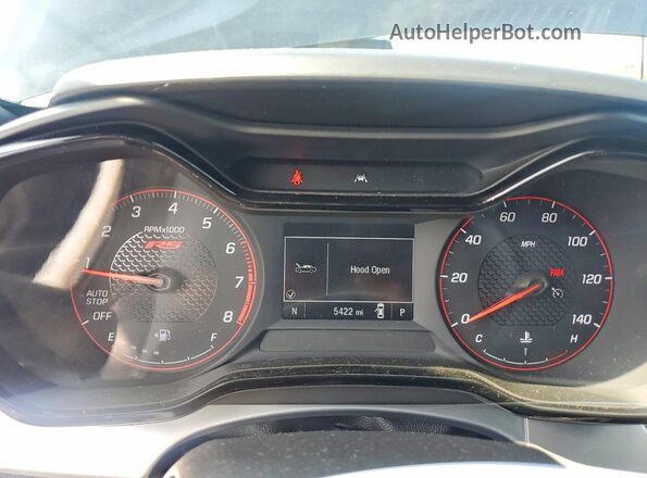 KL77LGEP5TC163604 2026 CHEVROLET TRAX Black Widok zestawu wskaźników