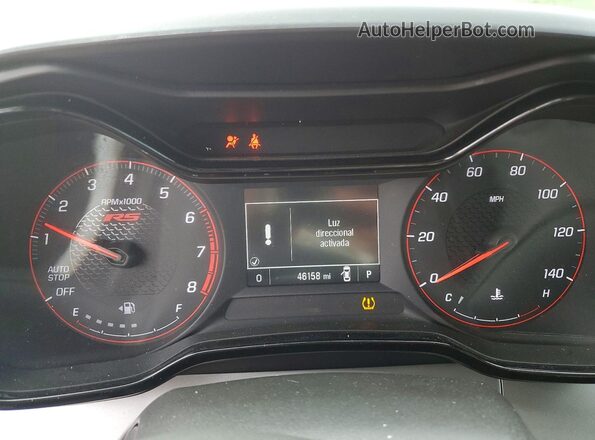 KL77LGEP6SC280171 2025 CHEVROLET TRAX Red Սարքավորումների վահանակի տեսք