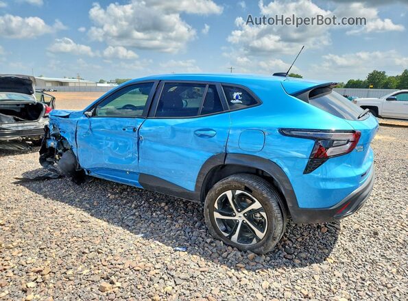 KL77LGEP7SC105248 2025 CHEVROLET TRAX Синий Задняя левая четверть