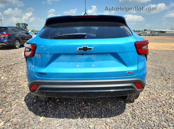KL77LGEP7SC105248 2025 CHEVROLET TRAX Синий Вид сзади