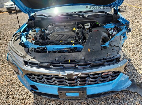 KL77LGEP7SC105248 2025 CHEVROLET TRAX Синий Вид подкапотного пространства