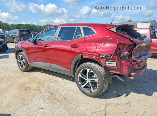 KL77LGEP8SC167046 2025 CHEVROLET TRAX Red Tył lewy