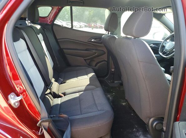 KL77LGEP8SC167046 2025 CHEVROLET TRAX Red Widok wnętrza z tyłu