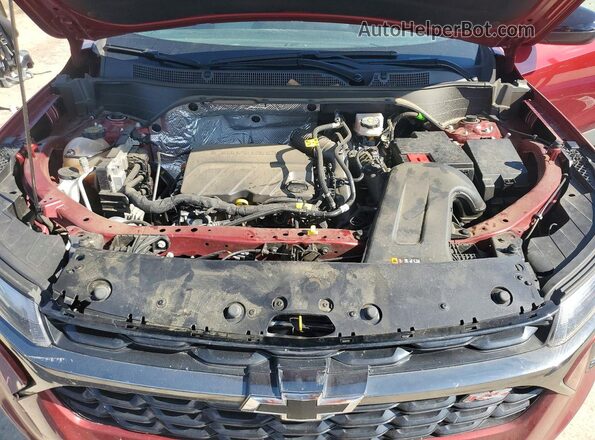 KL77LGEP8SC167046 2025 CHEVROLET TRAX Red Widok komory silnika