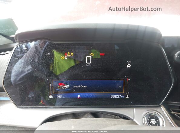 KL77LHE20RC008235 2024 CHEVROLET TRAX Red Rear seats view