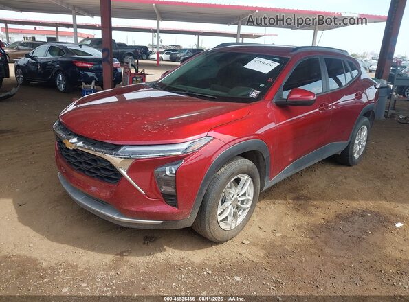 KL77LHE20RC008235 2024 CHEVROLET TRAX Red Front left