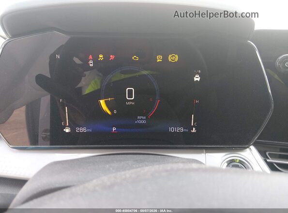 KL77LHE20RC108285 2024 CHEVROLET TRAX White Вид задніх сидінь