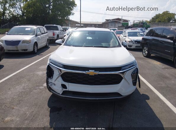 KL77LHE20RC108285 2024 CHEVROLET TRAX White Вид панелі приладів
