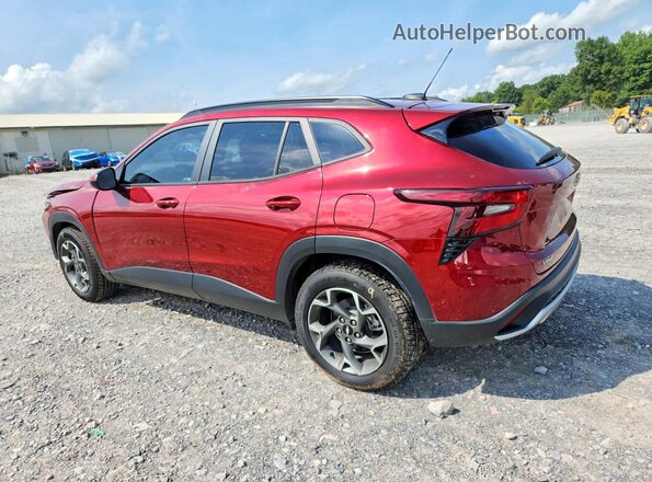 KL77LHE22RC006129 2024 CHEVROLET TRAX Red Rear left