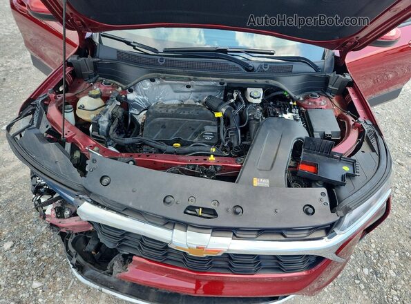 KL77LHE22RC006129 2024 CHEVROLET TRAX Red Engine compartment view