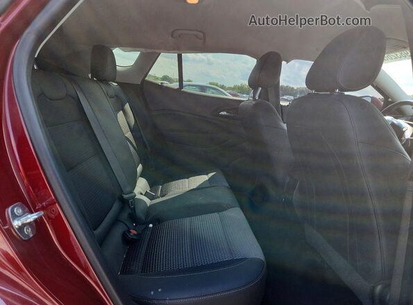 KL77LHE22RC006129 2024 CHEVROLET TRAX Red Rear interior view