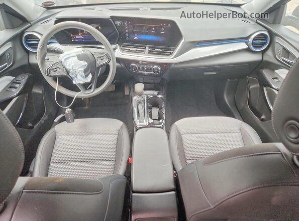 KL77LHE25RC245416 2024 CHEVROLET TRAX Black Вид панелі приладів