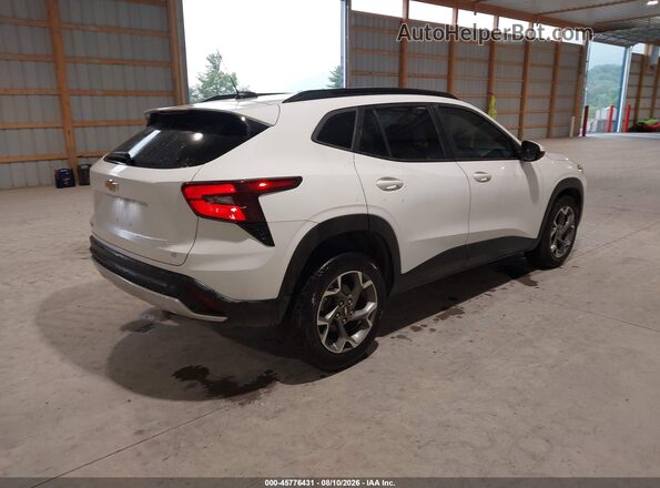 KL77LHE26RC176073 2024 CHEVROLET TRAX Белый Задняя правая четверть