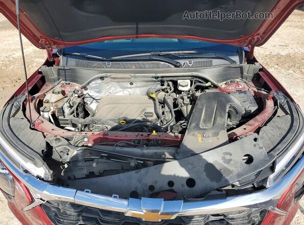 KL77LHE26RC212179 2024 CHEVROLET TRAX Red ძრავის განყოფილების ხედი