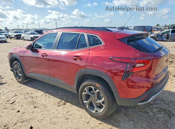 KL77LHE26RC212179 2024 CHEVROLET TRAX Red უკანა მარცხენა