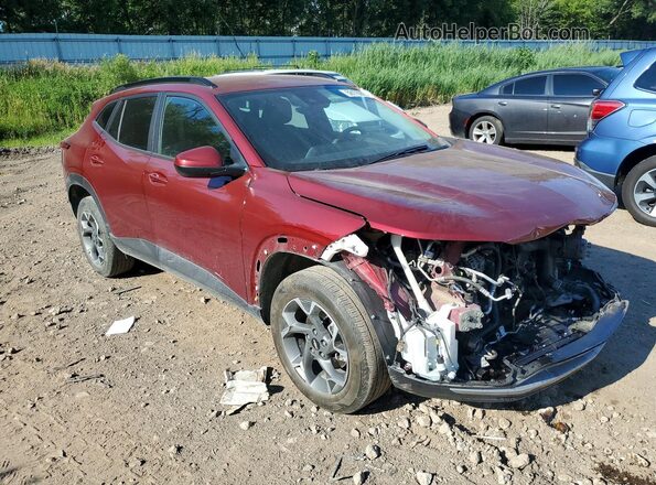 KL77LHE26RC246722 2024 CHEVROLET TRAX Red Delantero derecho