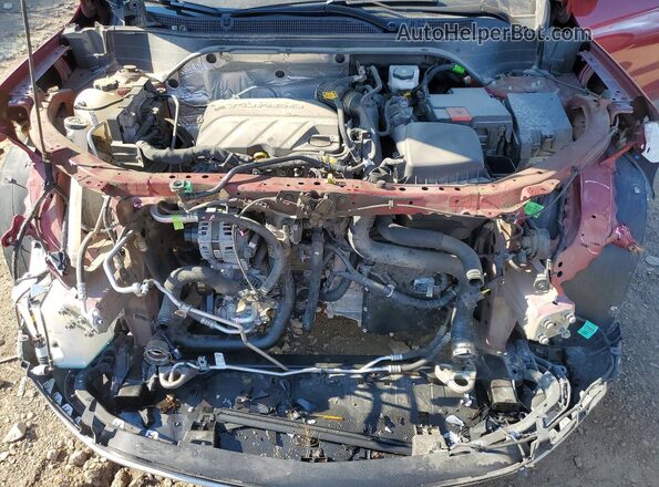 KL77LHE26RC246722 2024 CHEVROLET TRAX Red Vista del compartimento del motor
