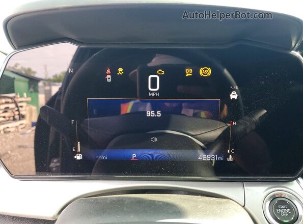 KL77LHE29RC233026 2024 CHEVROLET TRAX Black Widok zestawu wskaźników