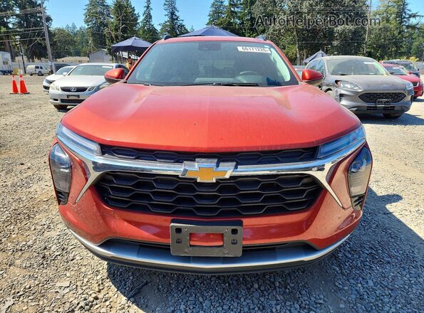 KL77LHE2XRC226148 2024 CHEVROLET TRAX Red Front view