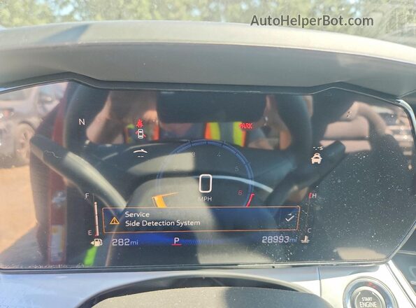 KL77LHE2XRC226148 2024 CHEVROLET TRAX Red Instrument cluster view