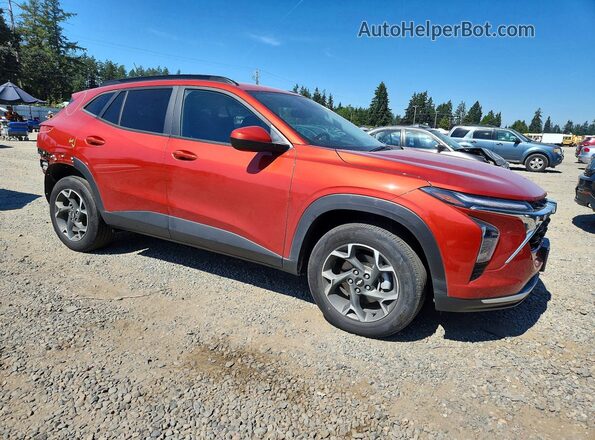 KL77LHE2XRC226148 2024 CHEVROLET TRAX Red Front right