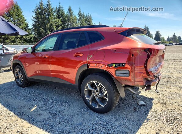 KL77LHE2XRC226148 2024 CHEVROLET TRAX Red Rear left