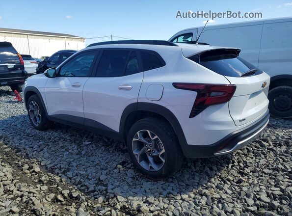 KL77LHEP0SC282052 2025 CHEVROLET TRAX White Trasero izquierdo