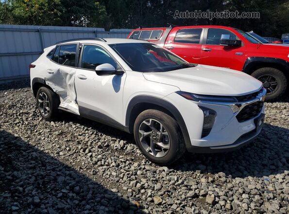 KL77LHEP0SC282052 2025 CHEVROLET TRAX White Delantero derecho