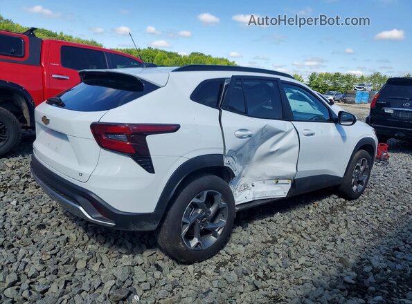 KL77LHEP0SC282052 2025 CHEVROLET TRAX White Trasero derecho