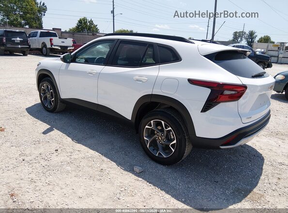 KL77LHEP1SC161854 2025 CHEVROLET TRAX White Rear left