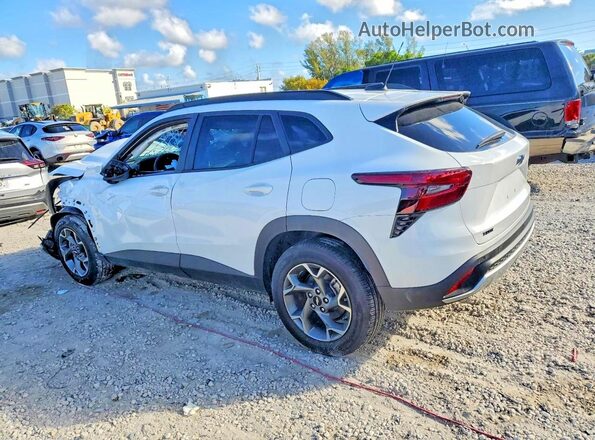 KL77LHEP1SC193168 2025 CHEVROLET TRAX White Trasero izquierdo