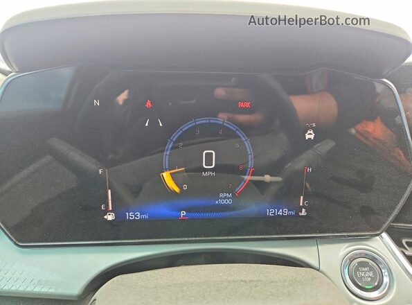 KL77LHEP1TC053994 2026 CHEVROLET TRAX Gray Սարքավորումների վահանակի տեսք