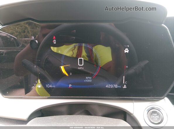 KL77LHEP2SC196581 2025 CHEVROLET TRAX Gray Вид задніх сидінь