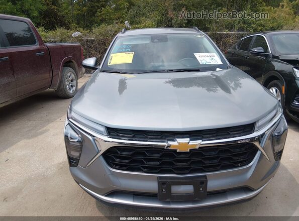 KL77LHEP2SC196581 2025 CHEVROLET TRAX Gray Вид щитка приладів