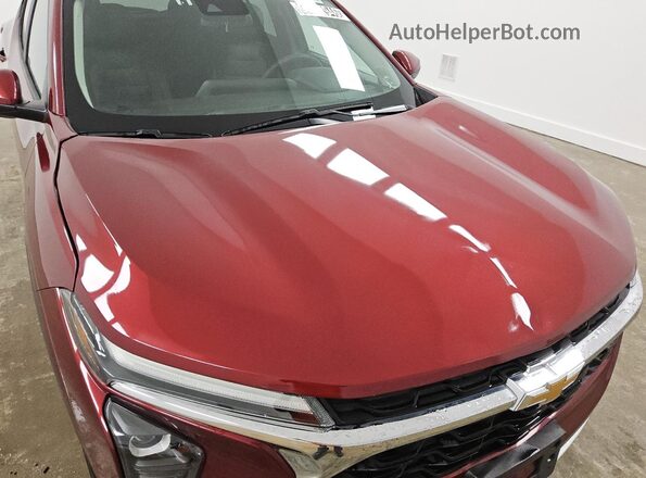 KL77LHEP2SC224508 2025 CHEVROLET TRAX Red 360 interior view