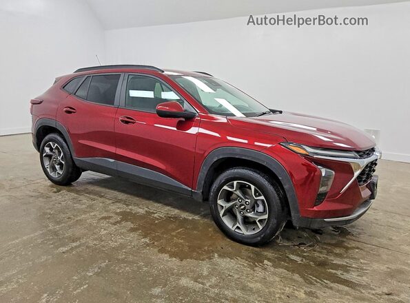 KL77LHEP2SC224508 2025 CHEVROLET TRAX Red Front right