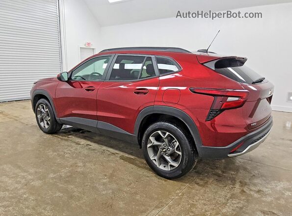 KL77LHEP2SC224508 2025 CHEVROLET TRAX Red Rear left