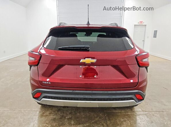 KL77LHEP2SC224508 2025 CHEVROLET TRAX Red Rear view