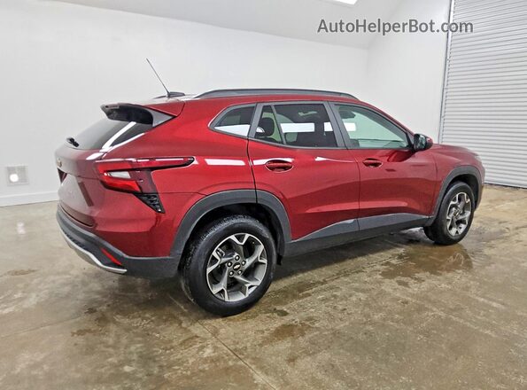 KL77LHEP2SC224508 2025 CHEVROLET TRAX Red Rear right