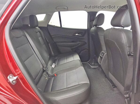 KL77LHEP2SC224508 2025 CHEVROLET TRAX Red Rear interior view