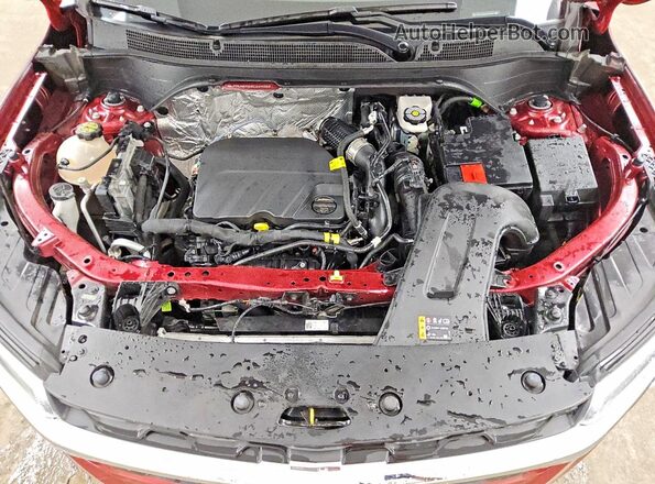 KL77LHEP2SC224508 2025 CHEVROLET TRAX Red Engine compartment view