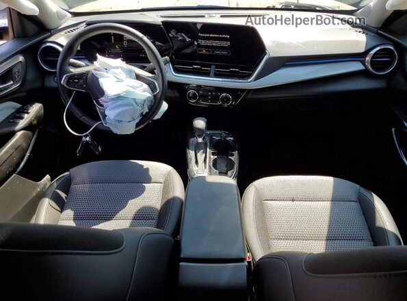 KL77LHEP3SC026844 2025 CHEVROLET TRAX Black Dashboard view