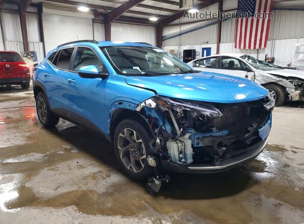 KL77LHEP3SC116236 2025 CHEVROLET TRAX Blue წინა მარჯვენა