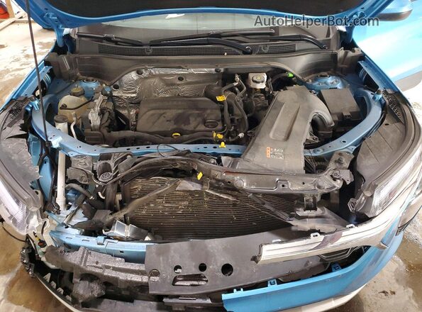 KL77LHEP3SC116236 2025 CHEVROLET TRAX Blue ძრავის განყოფილების ხედი