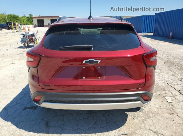 KL77LHEP3SC136745 2025 CHEVROLET TRAX Burgundy Հետևի տեսք