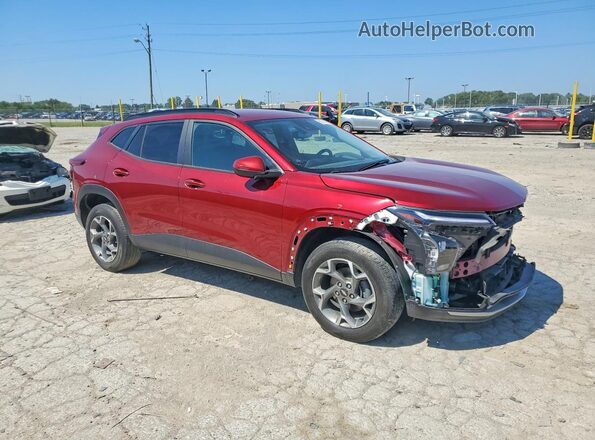KL77LHEP3SC136745 2025 CHEVROLET TRAX Burgundy Առջևի աջ